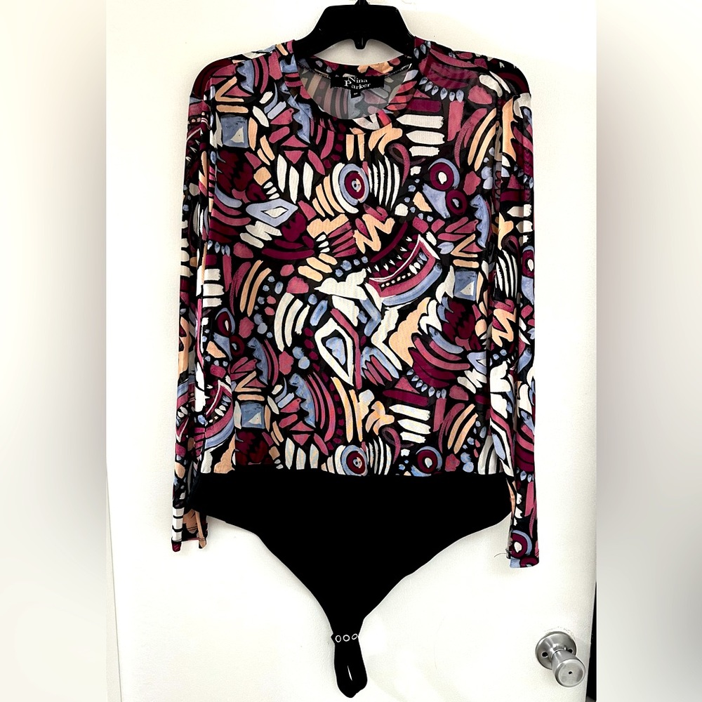 Nina Parker Print Bodysuit